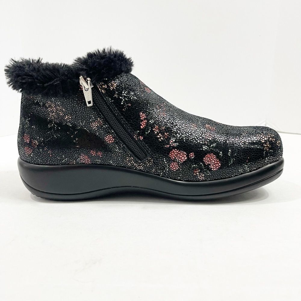 Allegria Meri Faux Fur trimmed ankle boots